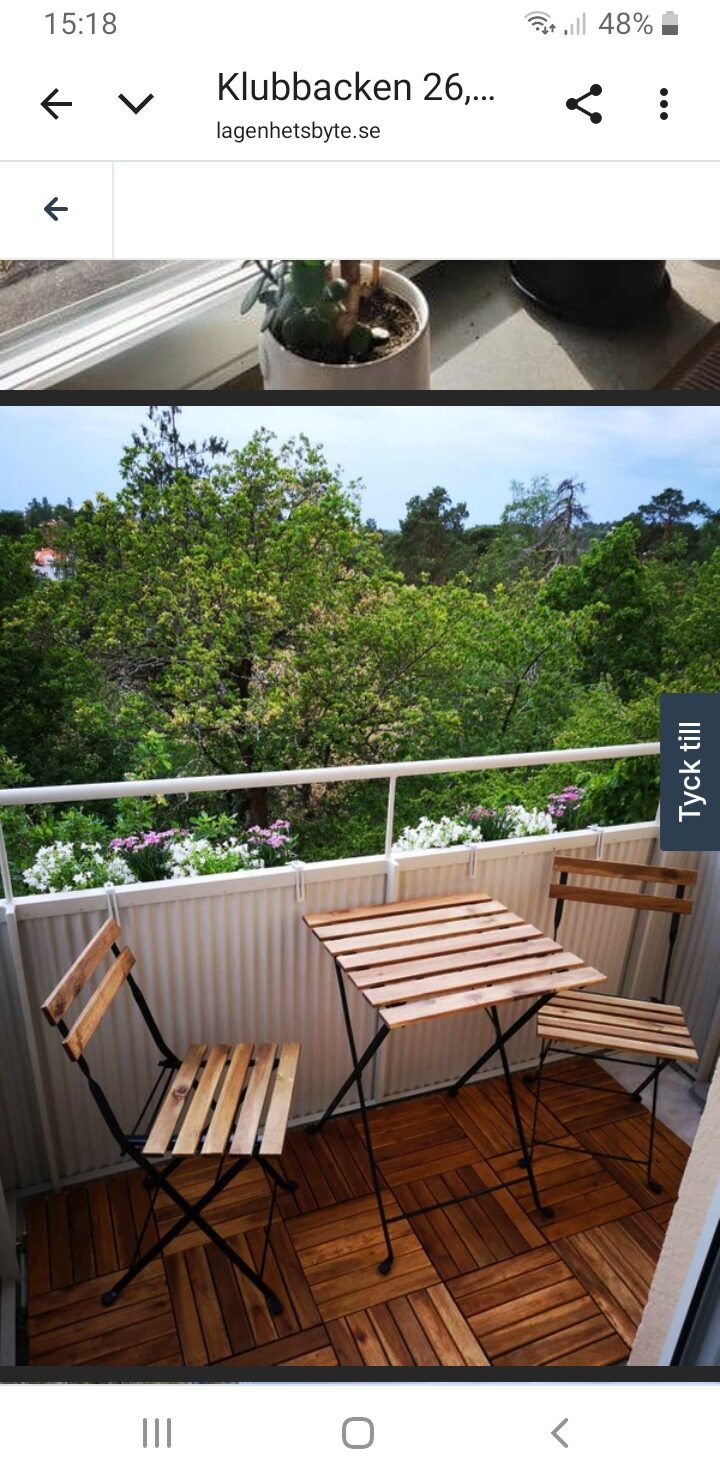 Lägenhetsbyte - Klubbacken