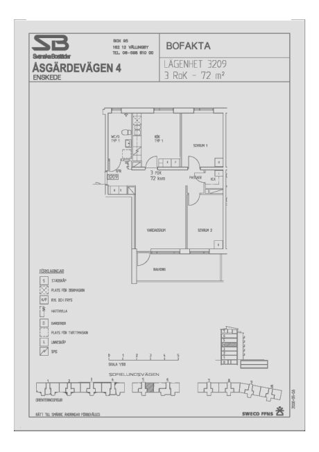 Lägenhetsbyte - Åsgärdevägen 4