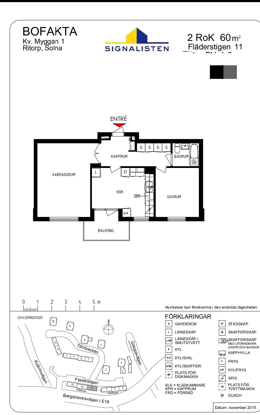 Lägenhetsbyte - Fläderstigen 11