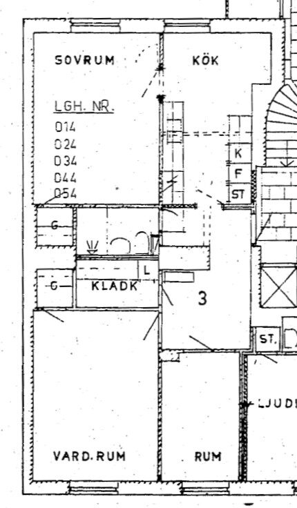 Lägenhetsbyte - Åsögatan 136