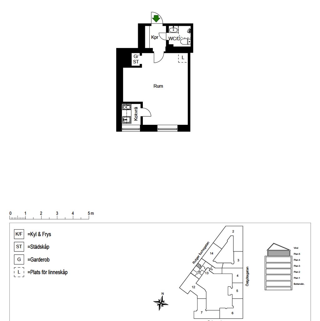 Lägenhetsbyte - Rutger Fuchsgatan 5
