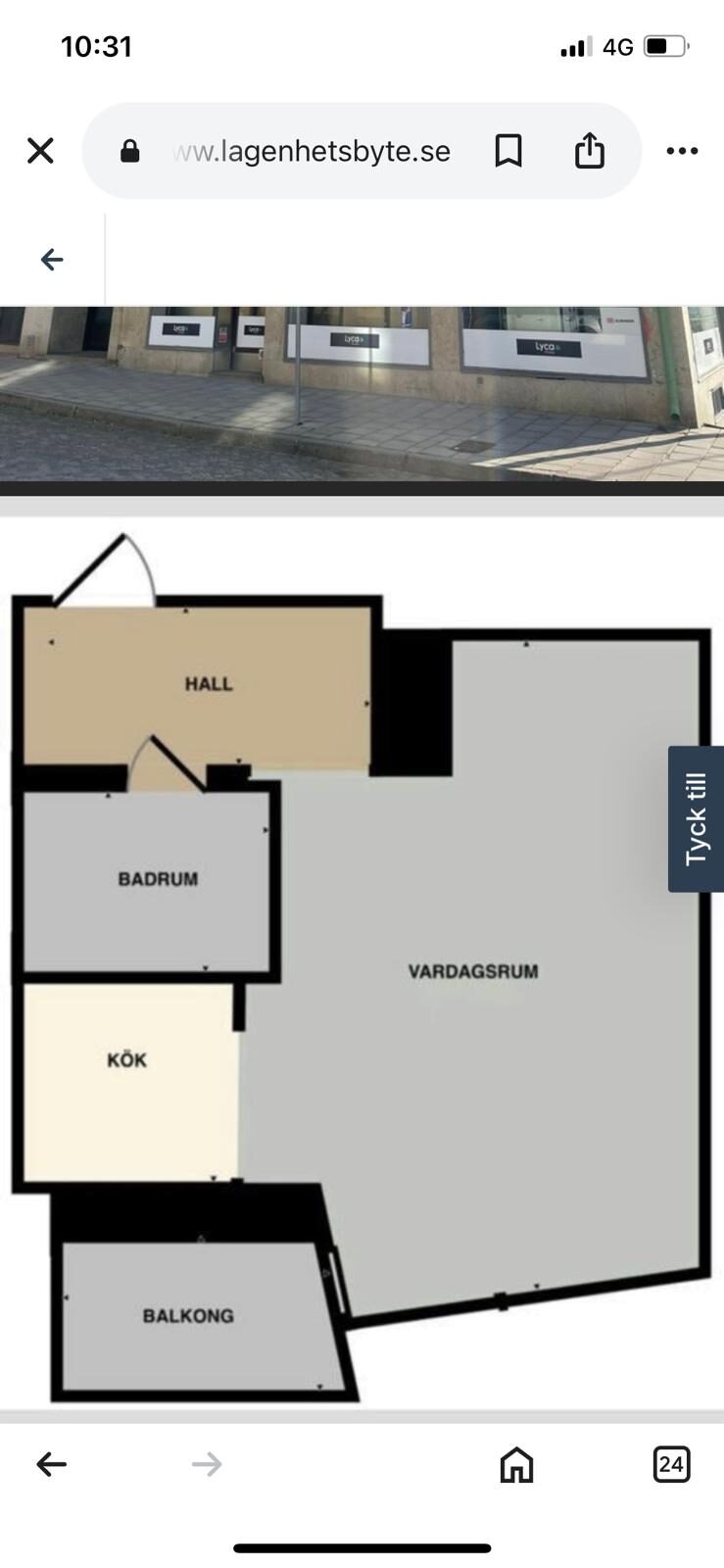 Lägenhetsbyte - Brantingsgatan 26