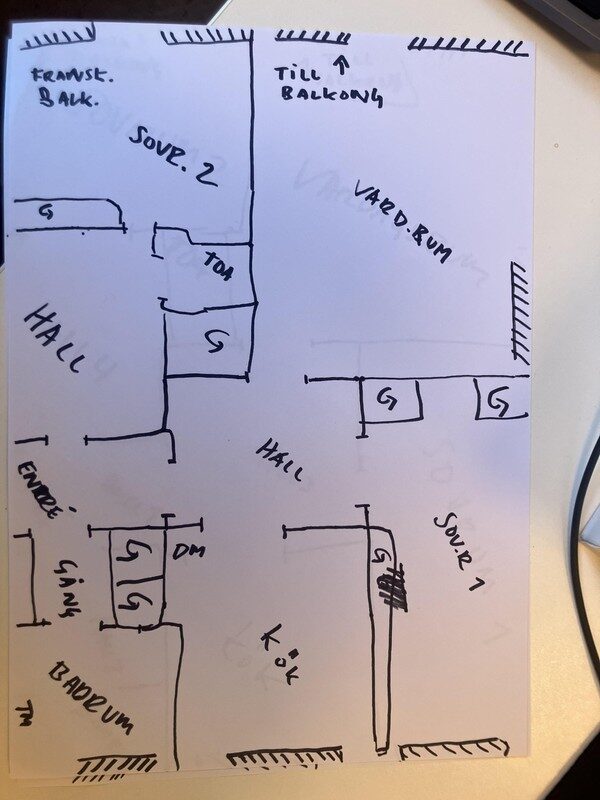 Lägenhetsbyte - Skeppstavägen 10