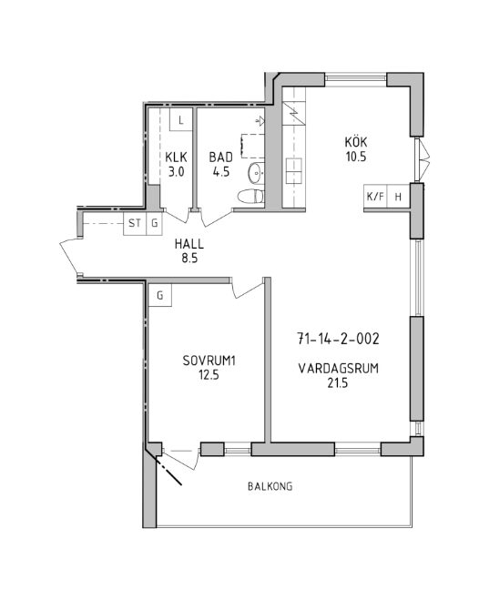 Lägenhetsbyte - Odalvägen 12