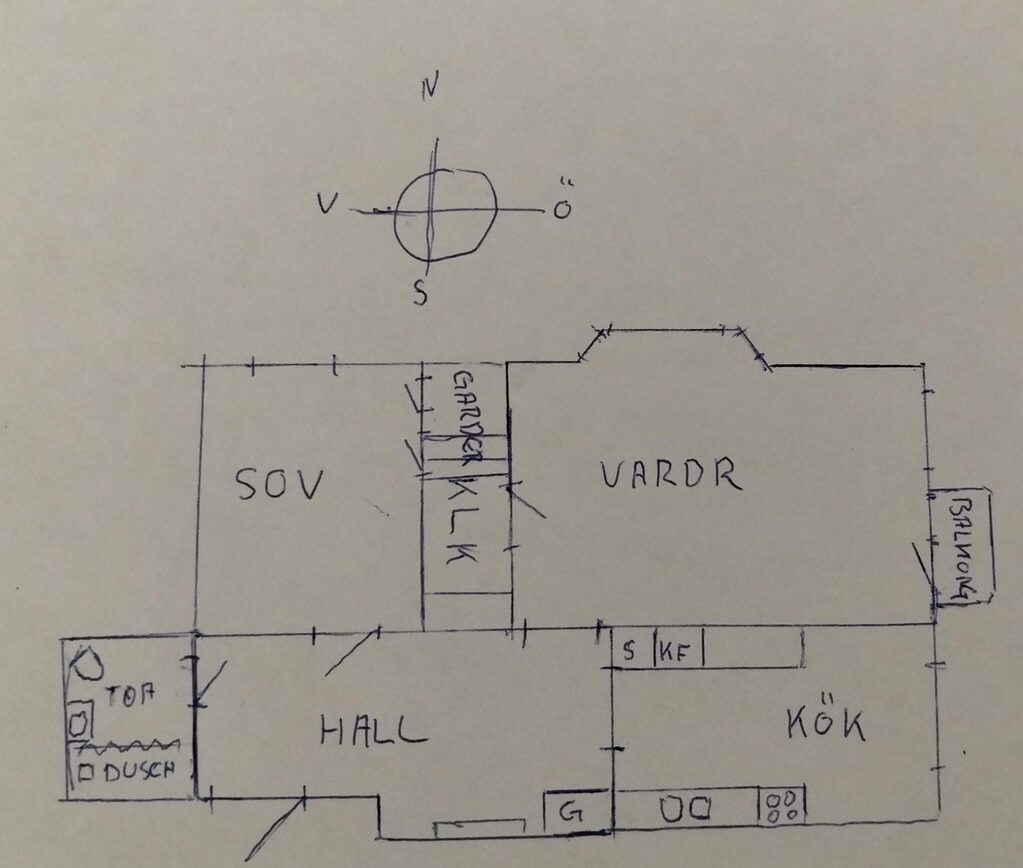 Lägenhetsbyte - Vinstvägen 1