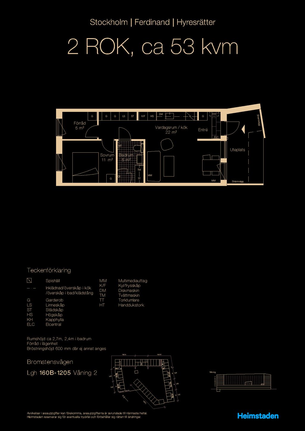 Lägenhetsbyte - Bromstensvägen 160B