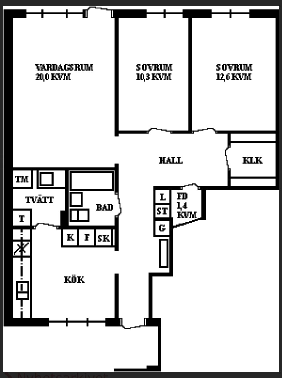 Lägenhetsbyte - Ystarvägen 57A
