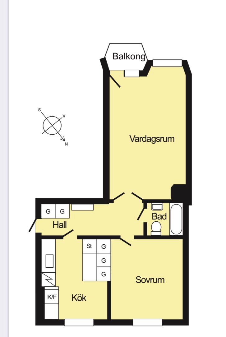 Lägenhetsbyte - Hunnebergsgatan 19A