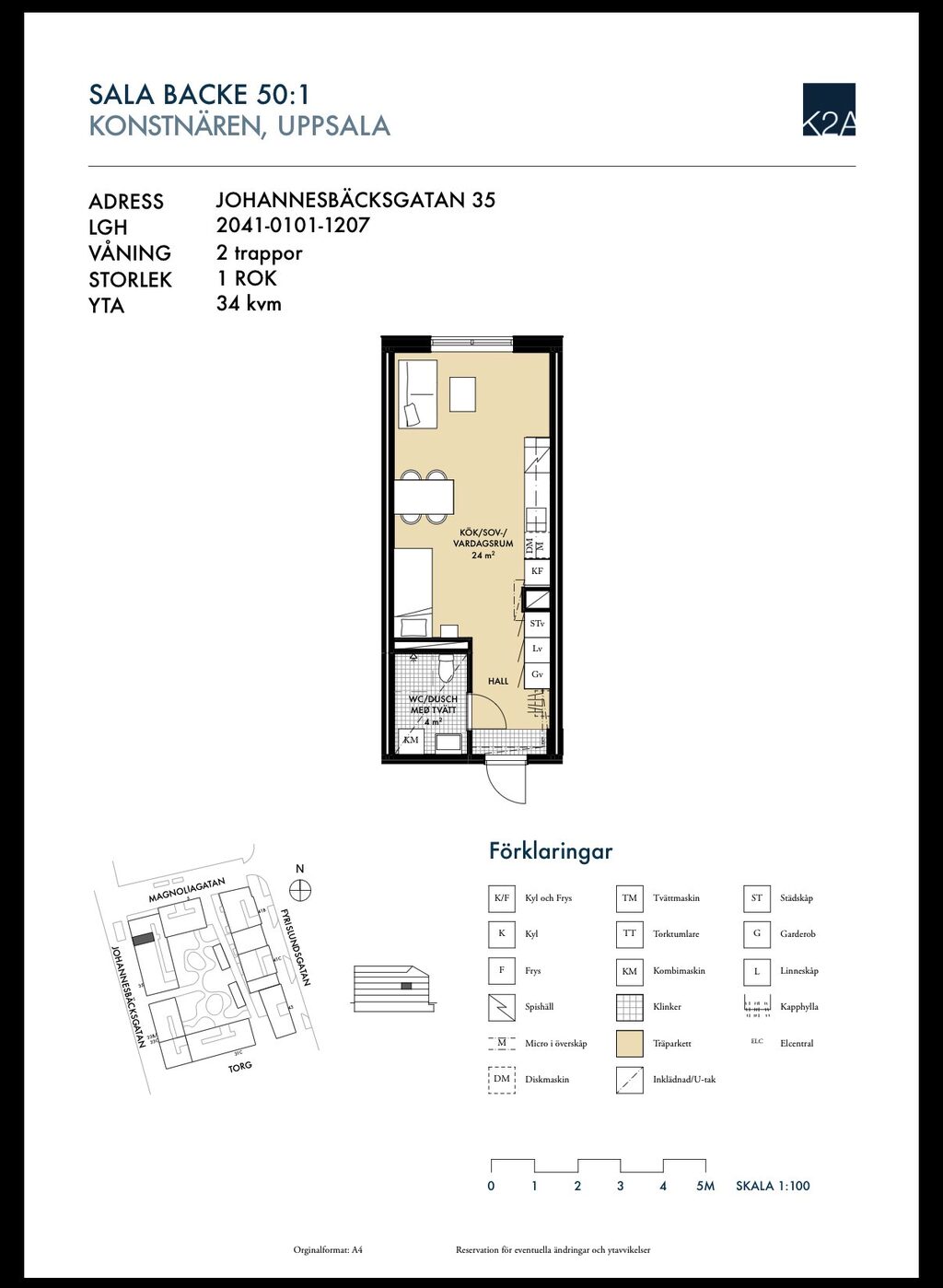 Lägenhetsbyte - Johannesbäcksgatan 35