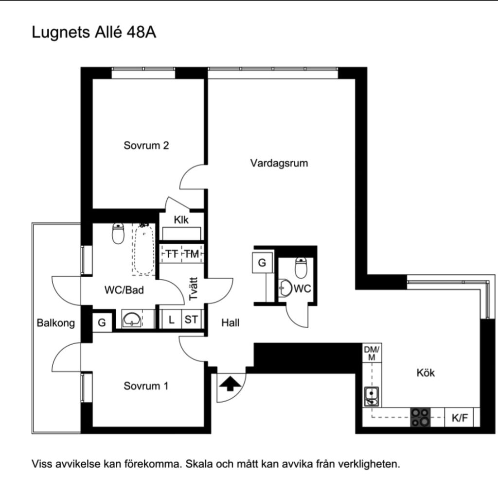 Lägenhetsbyte - Lugnets Allé 48A