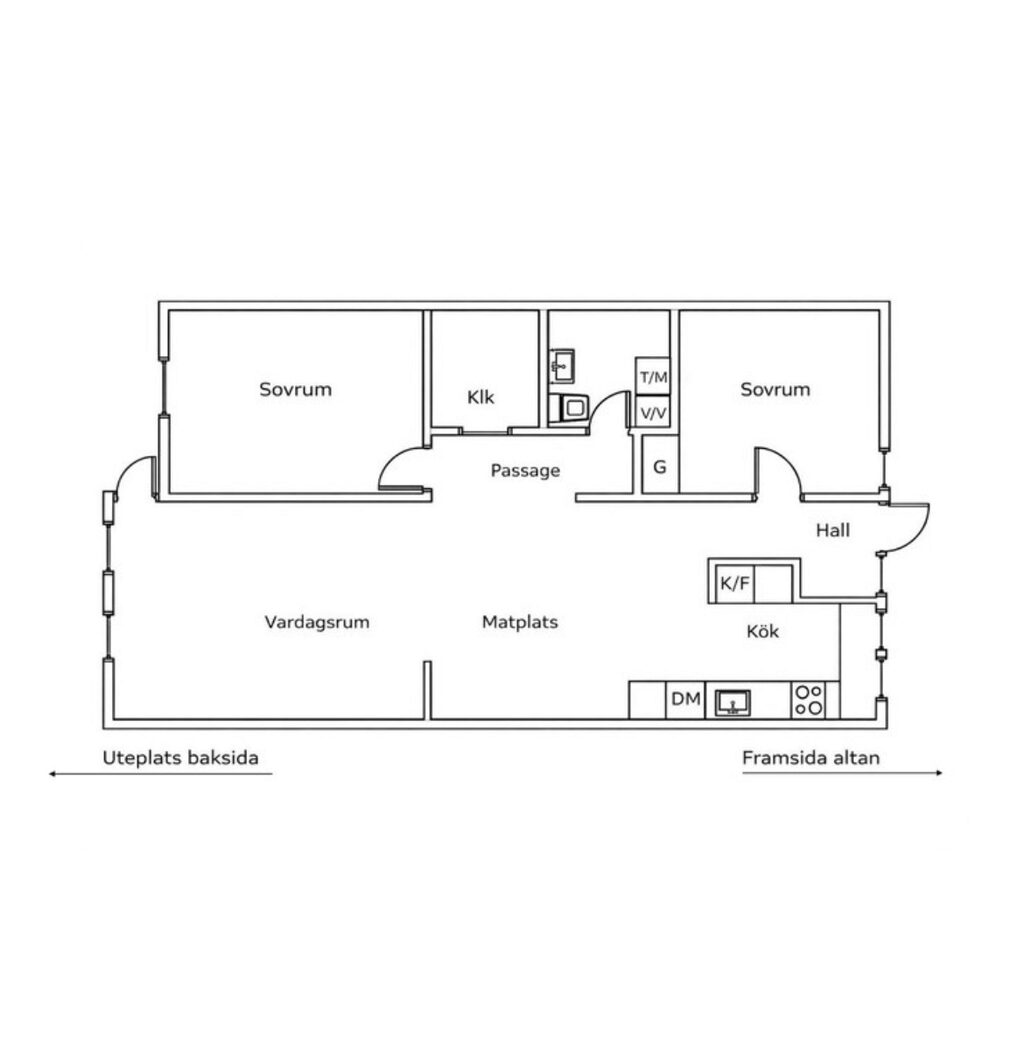 Lägenhetsbyte - Björnmossegången 31