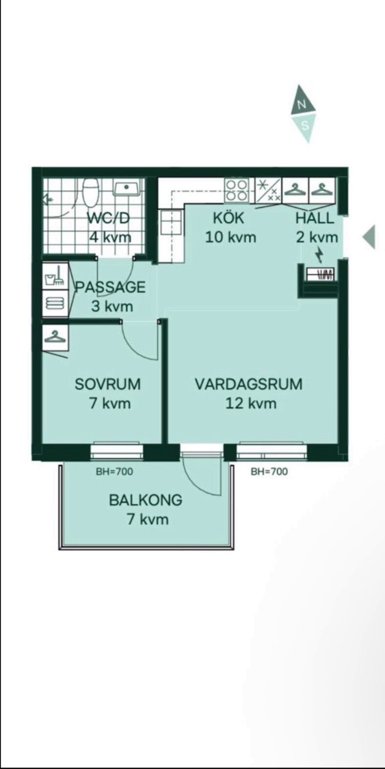 Lägenhetsbyte - Kålhagsvägen 19A