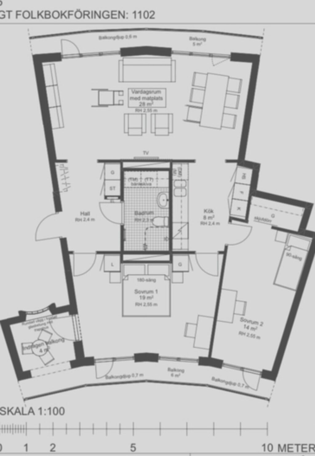Lägenhetsbyte - Kristinehovsgatan 12C