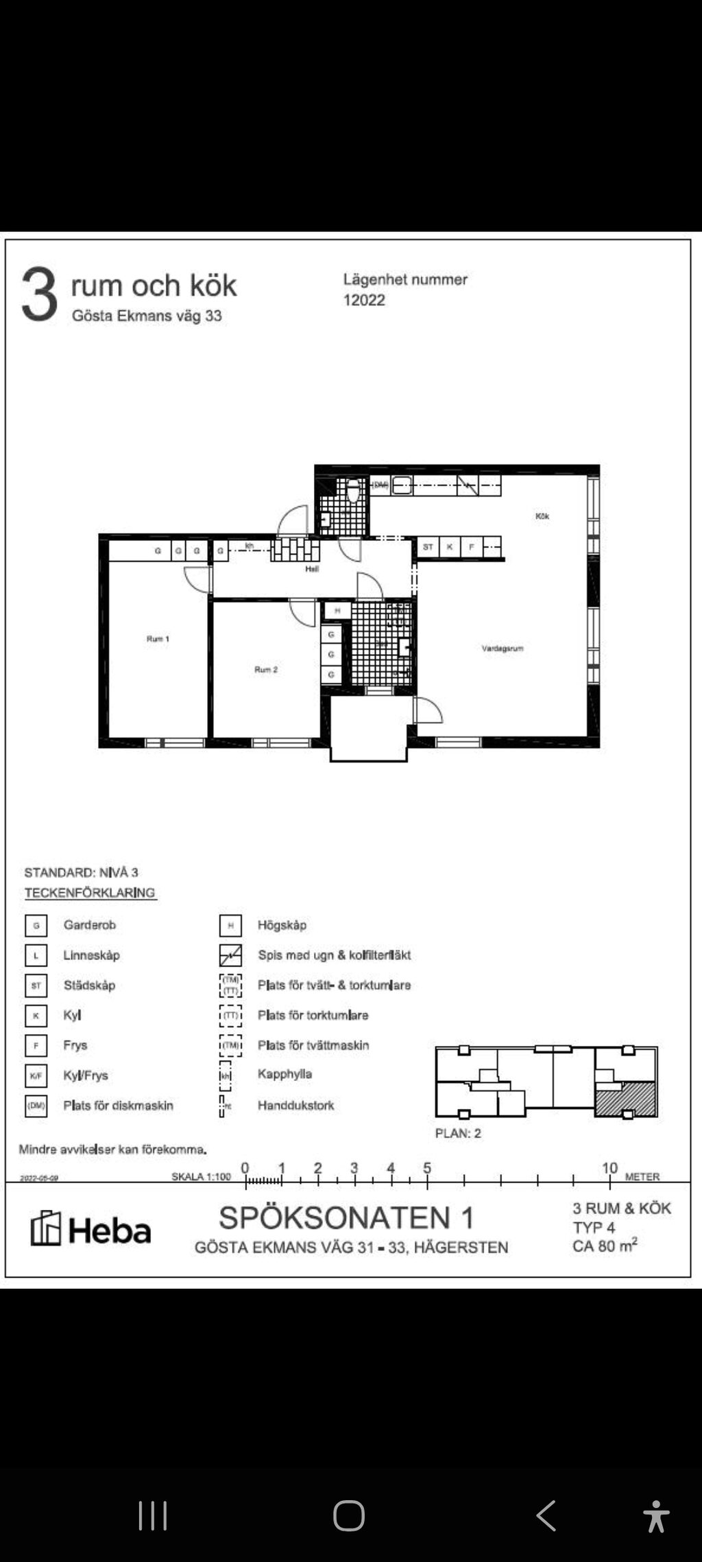Lägenhetsbyte - Gösta Ekmans väg 33