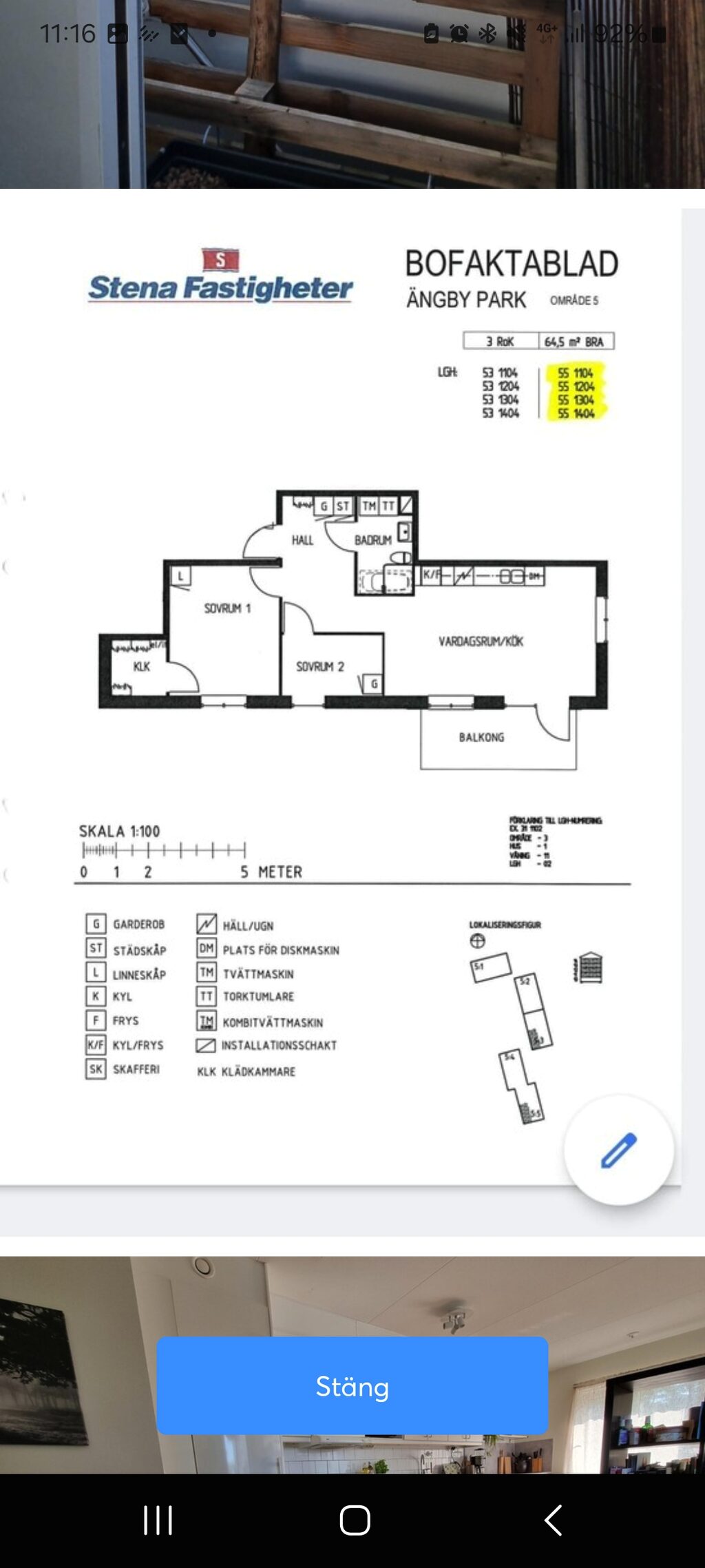 Lägenhetsbyte - Blackebergsbacken 56