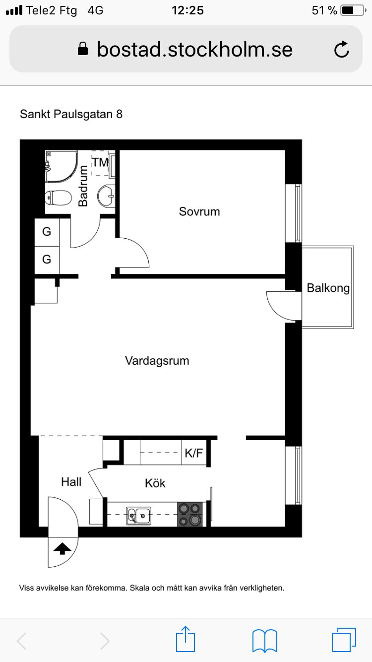 Lägenhetsbyte - Sankt Paulsgatan 8