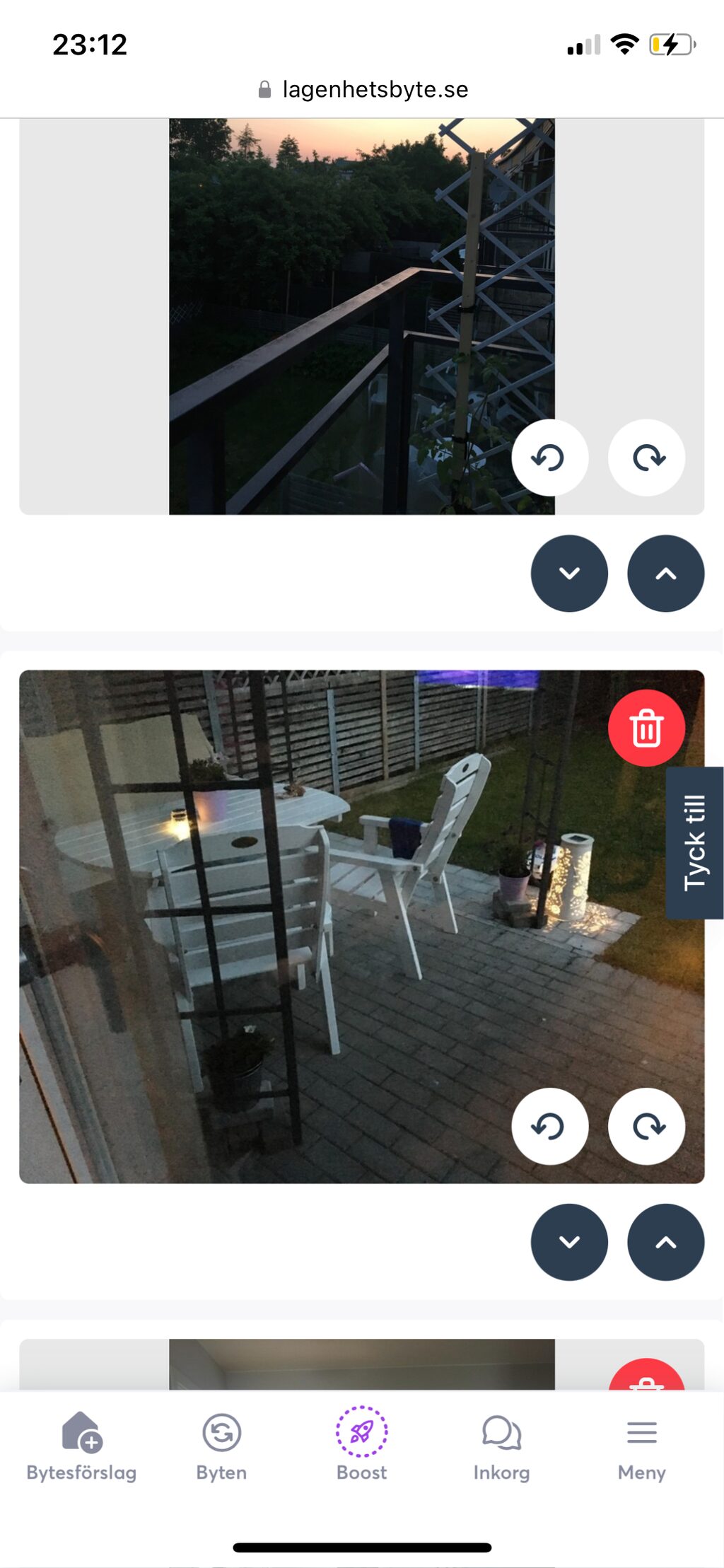 Lägenhetsbyte - Stålgatan 26