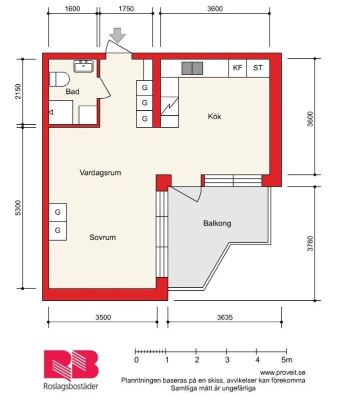 Lägenhetsbyte - Gamlebovägen 12