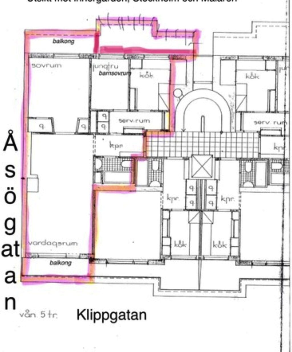 Lägenhetsbyte - Klippgatan 13