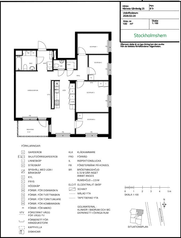 Lägenhetsbyte - Råcksta gårdsväg 25