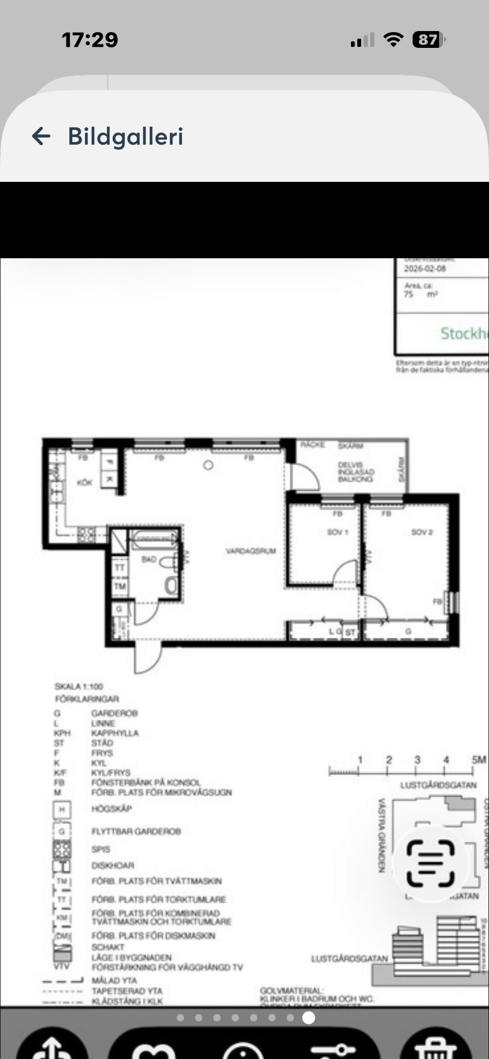 Lägenhetsbyte - Lustgårdsgatan 5