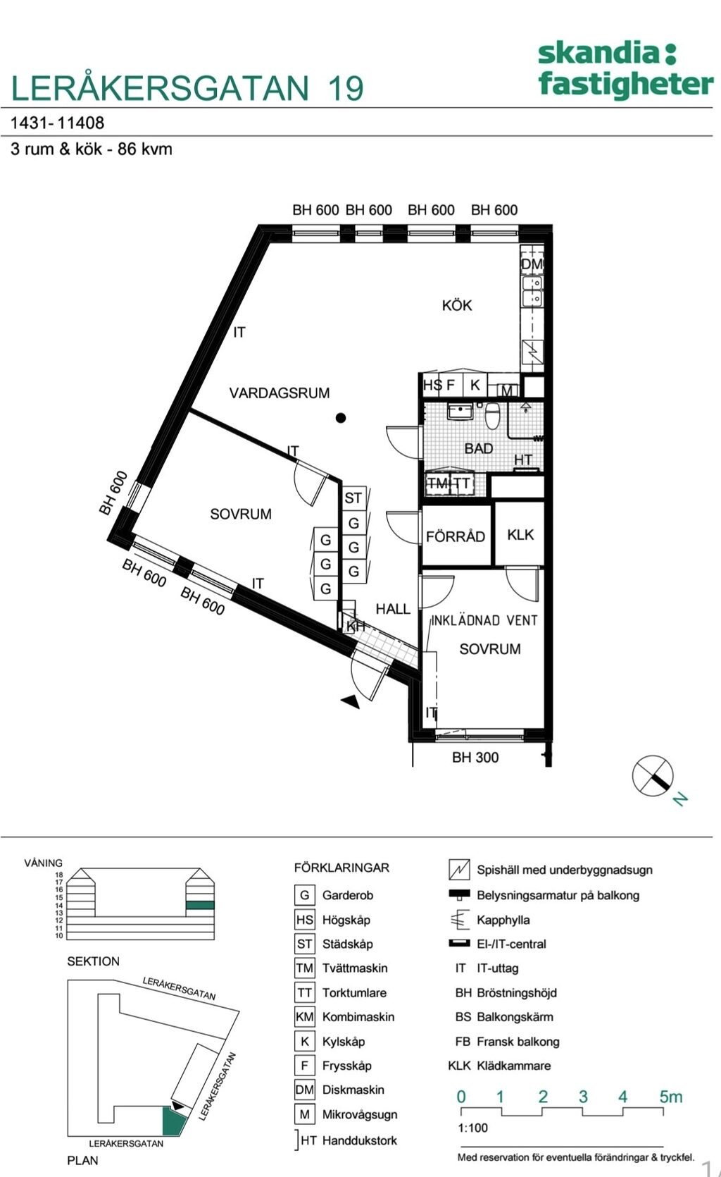 Lägenhetsbyte - Leråkersgatan