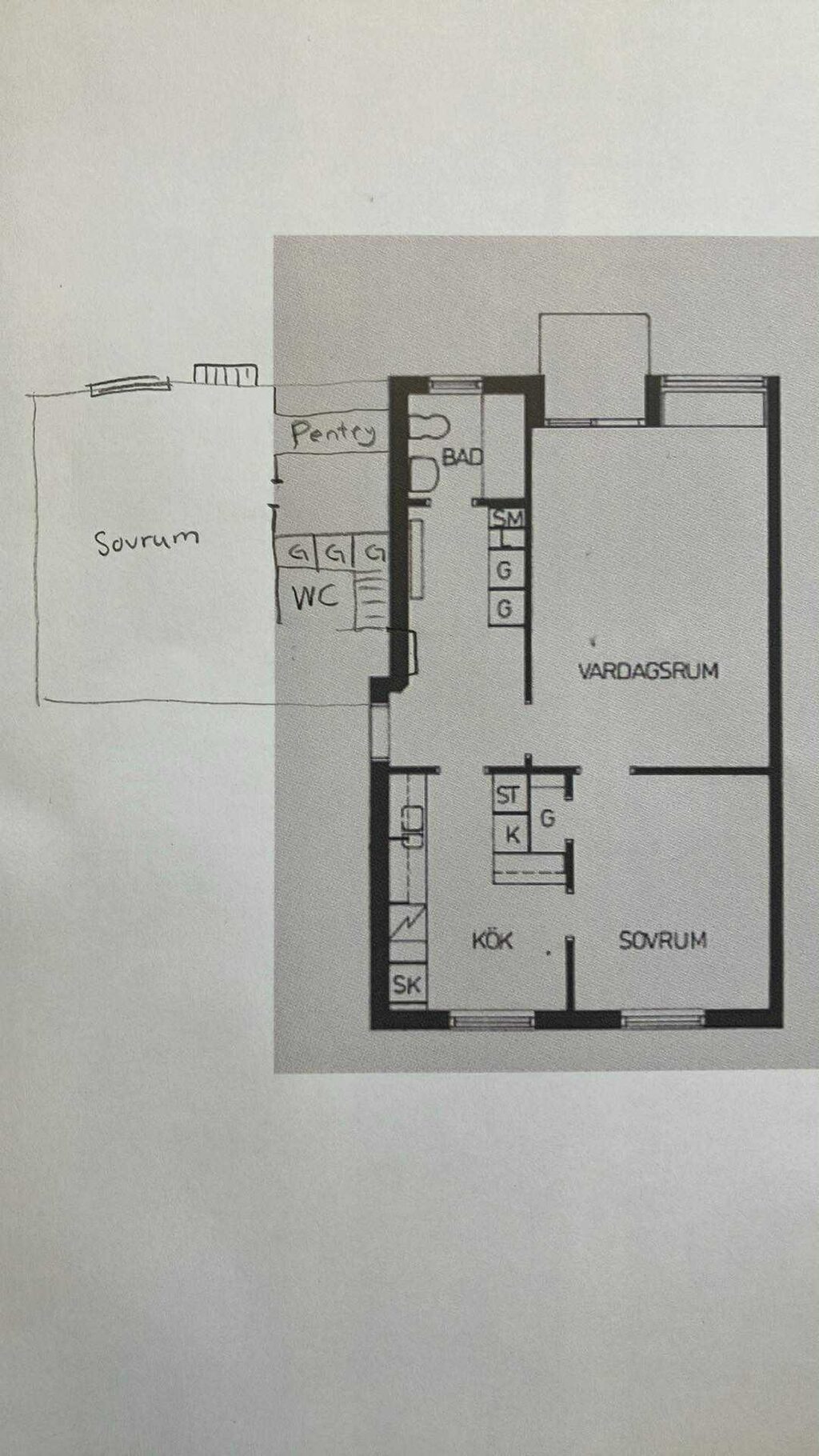 Lägenhetsbyte - Fogdevägen 58
