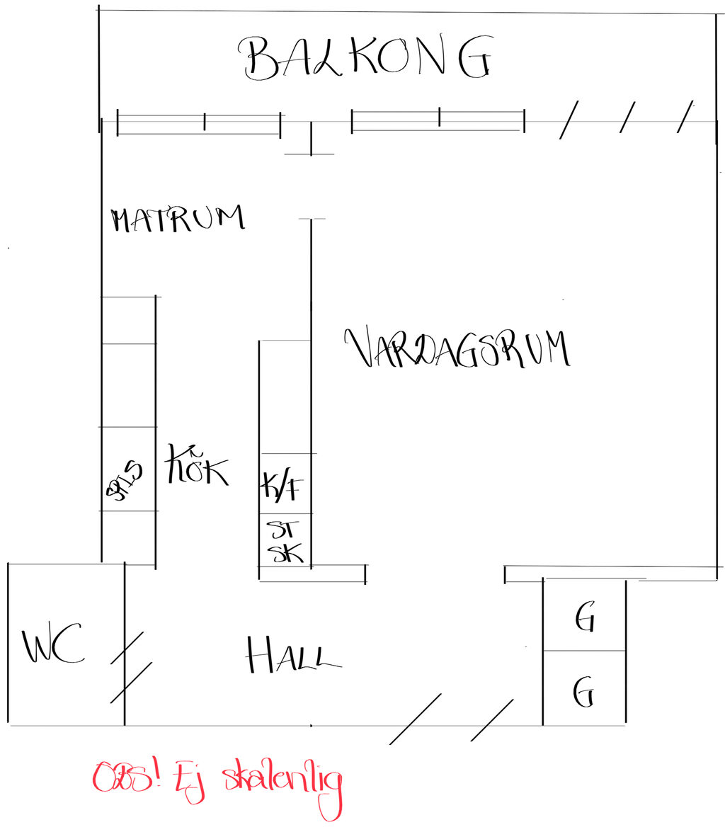 Lägenhetsbyte - Långholmsgatan 38