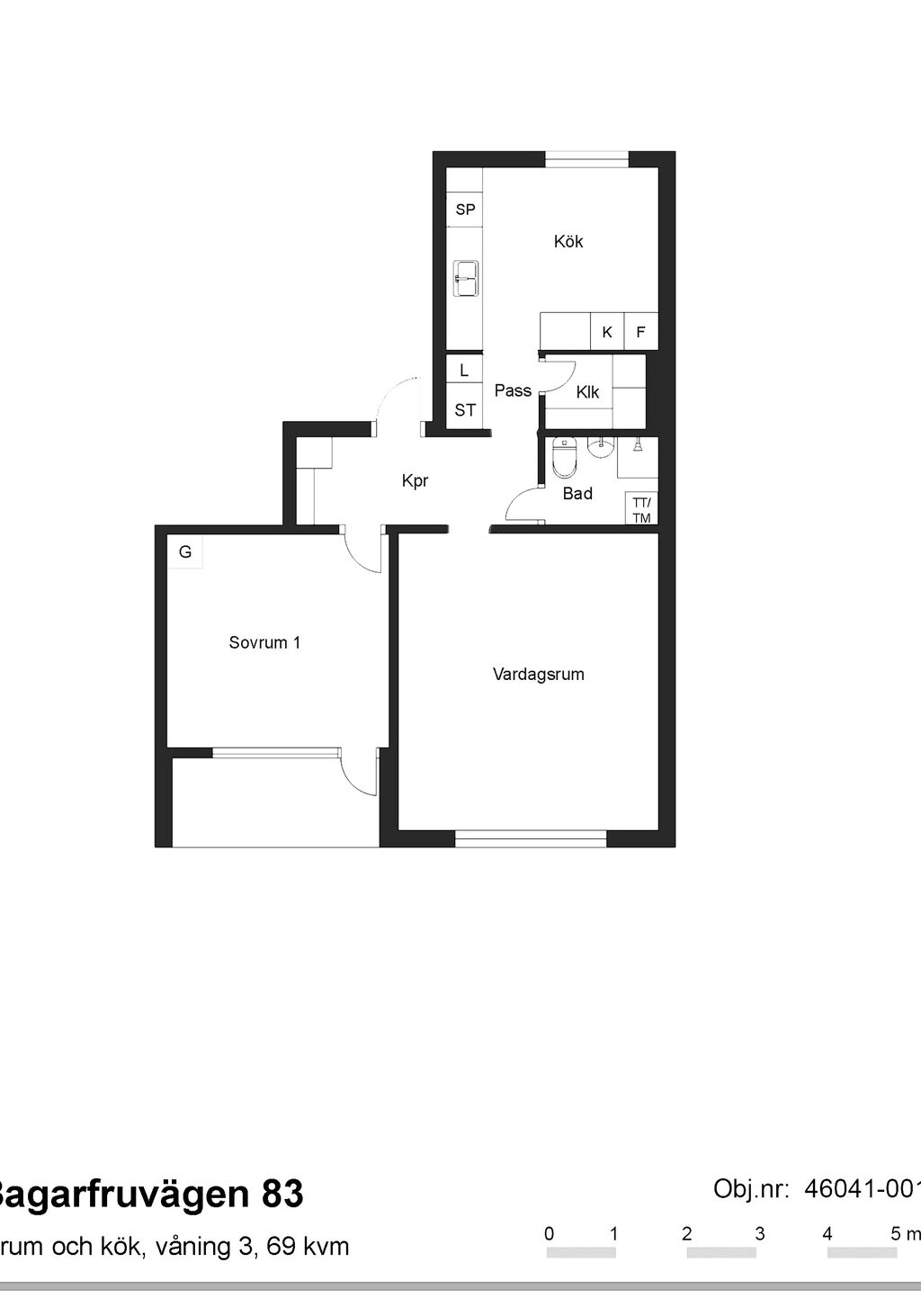 Lägenhetsbyte - Bagarfruvägen 83