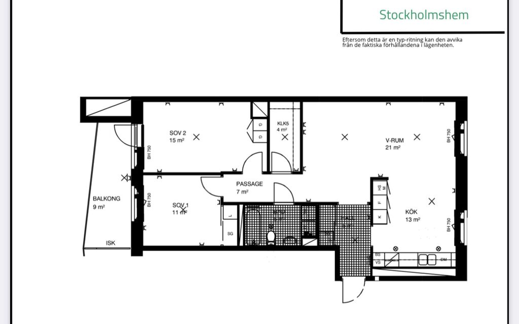 Lägenhetsbyte - Skeppsmäklargatan 57