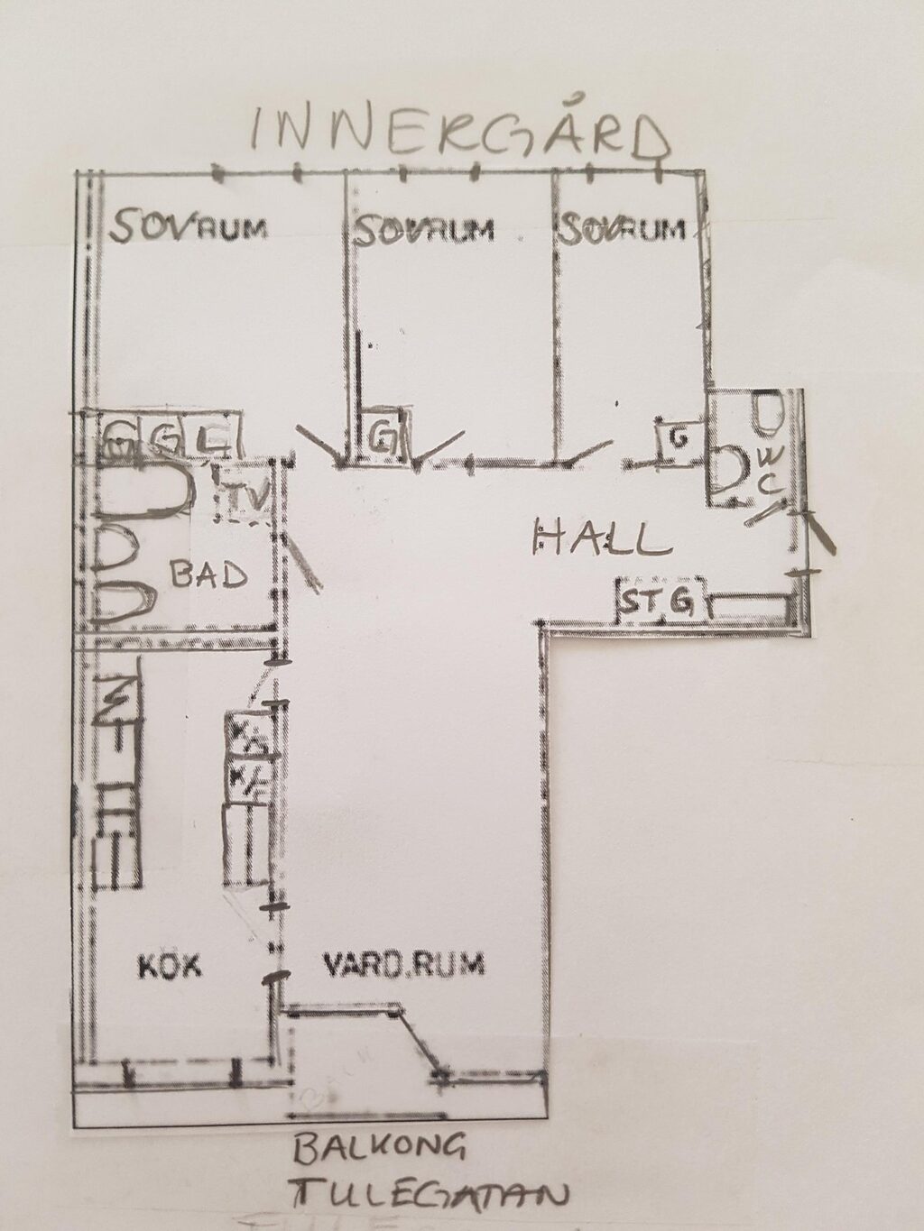 Lägenhetsbyte - Tulegatan 34