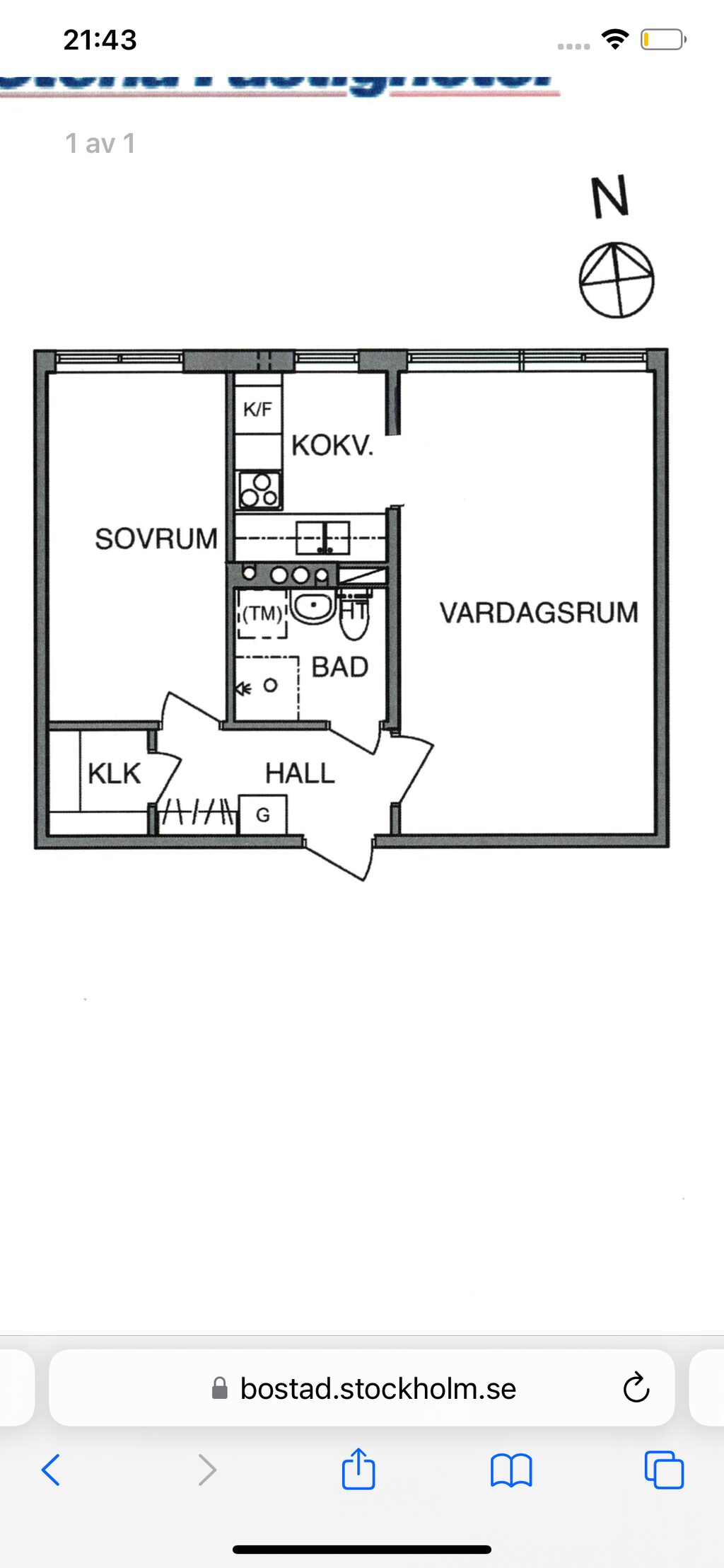 Lägenhetsbyte - Vikingavägen 51
