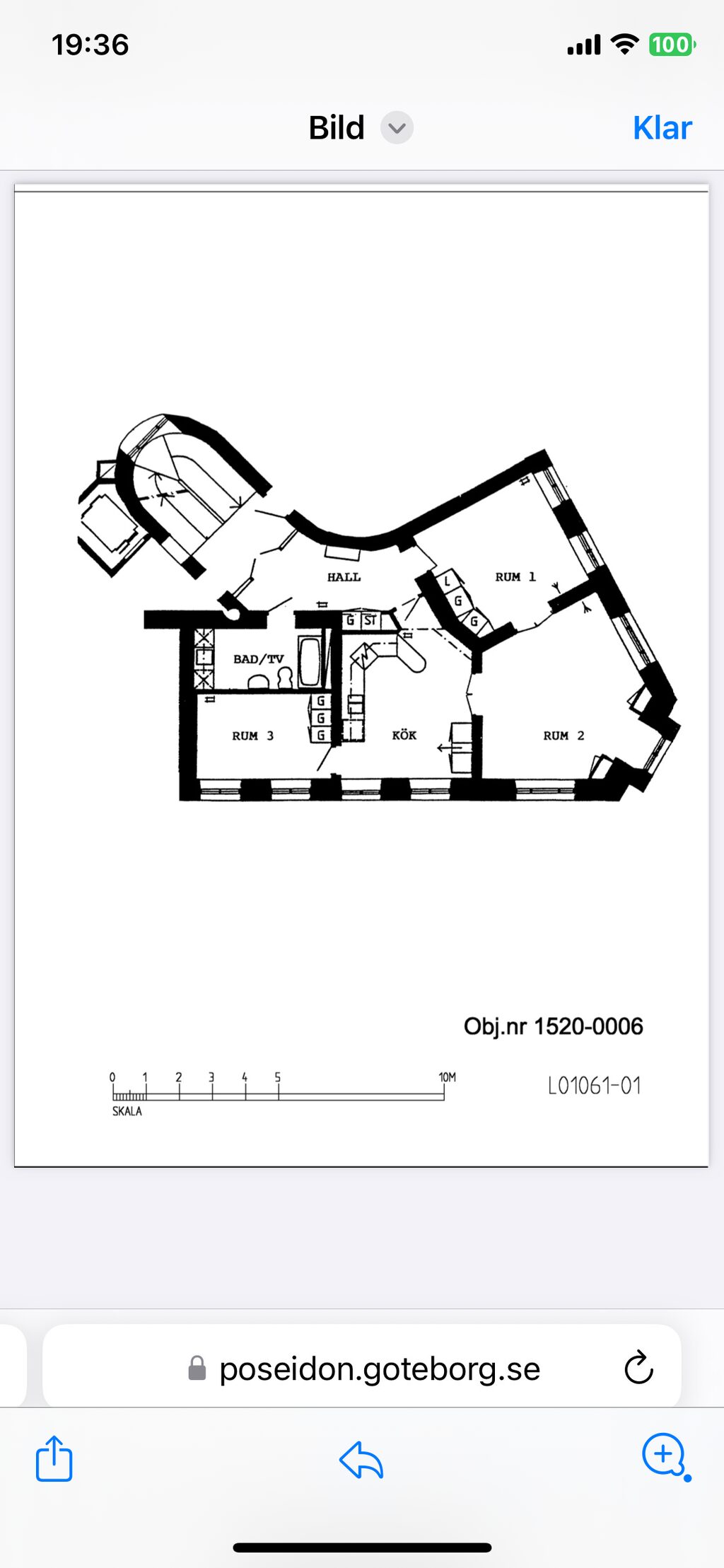 Lägenhetsbyte - Linnégatan 6, 413 04 Göteborg