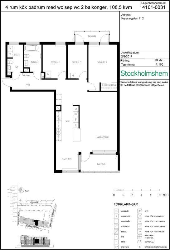 Lägenhetsbyte - Kryssargatan 7