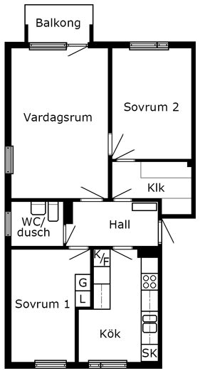 Lägenhetsbyte - Södergatan 29A