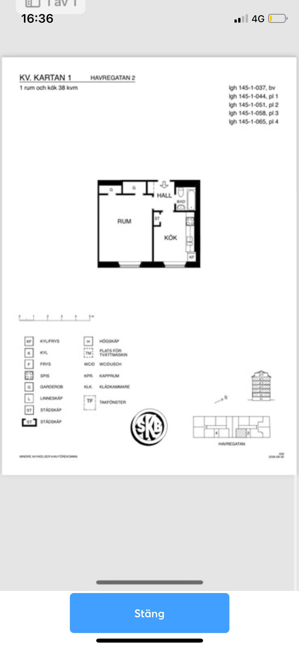 Lägenhetsbyte - Havregatan 2