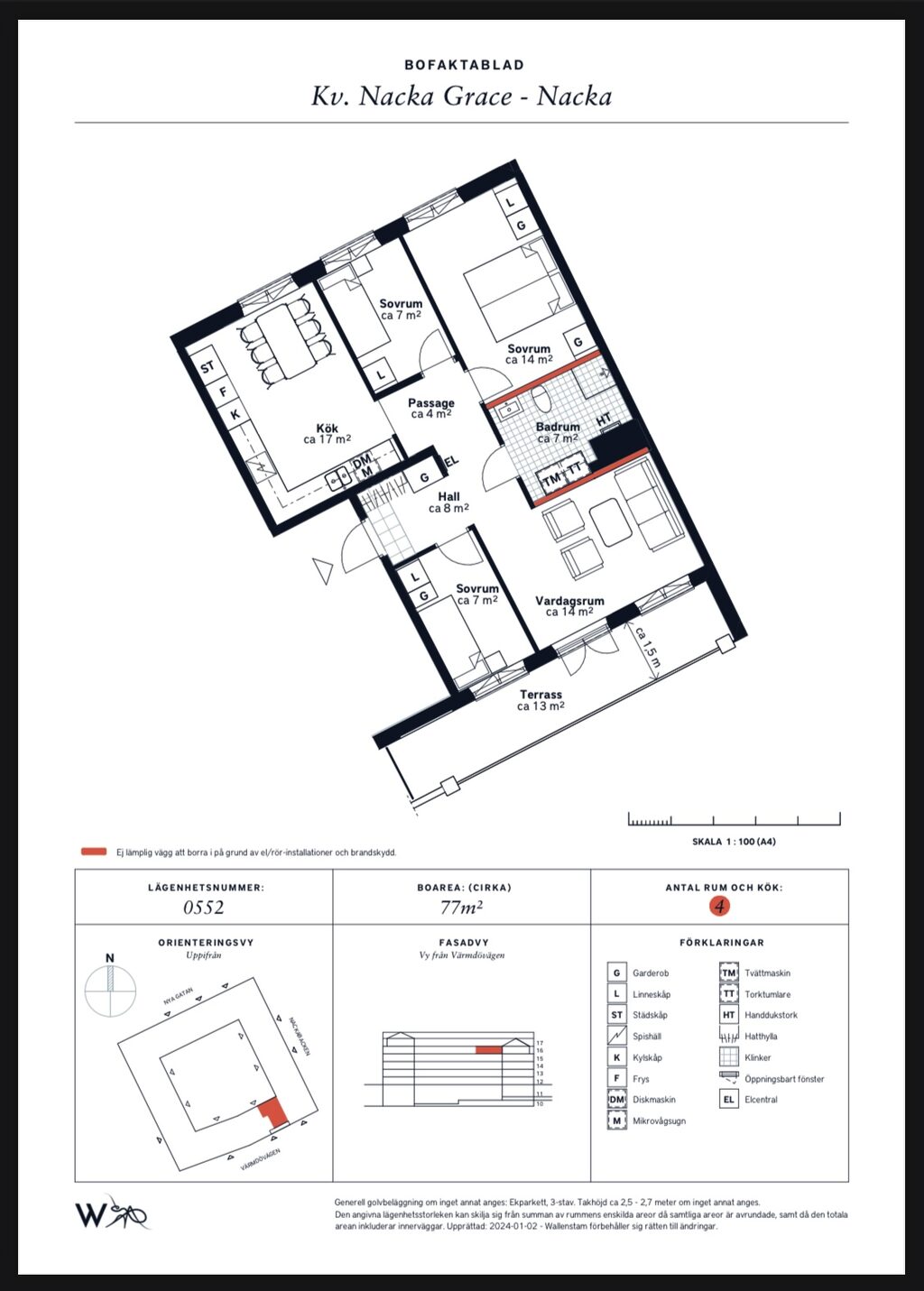 Lägenhetsbyte - Värmdövägen 167C