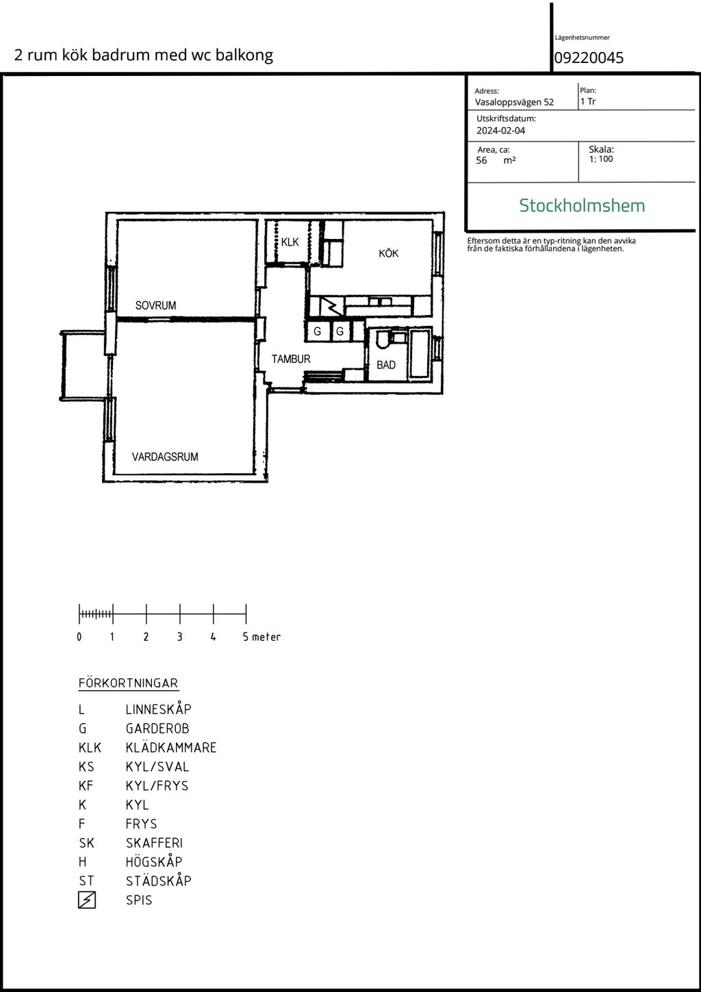 Lägenhetsbyte - Vasaloppsvägen 52