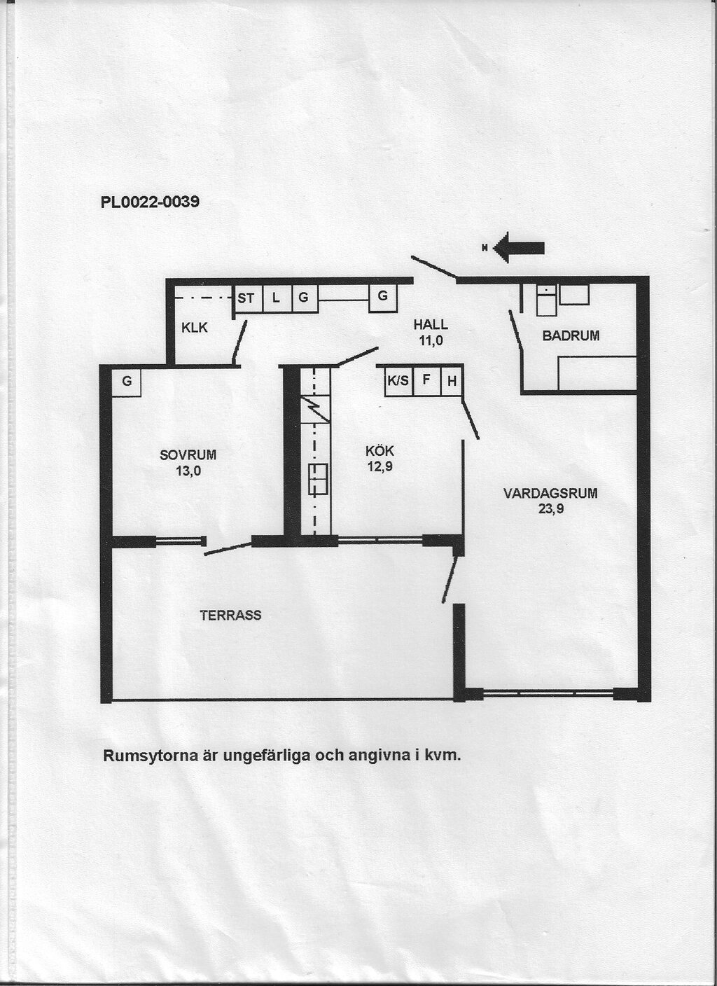 Lägenhetsbyte - Källarliden 20