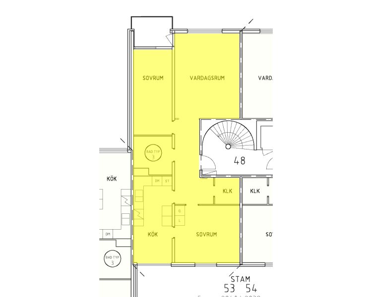 Lägenhetsbyte - Hasselgatan 48