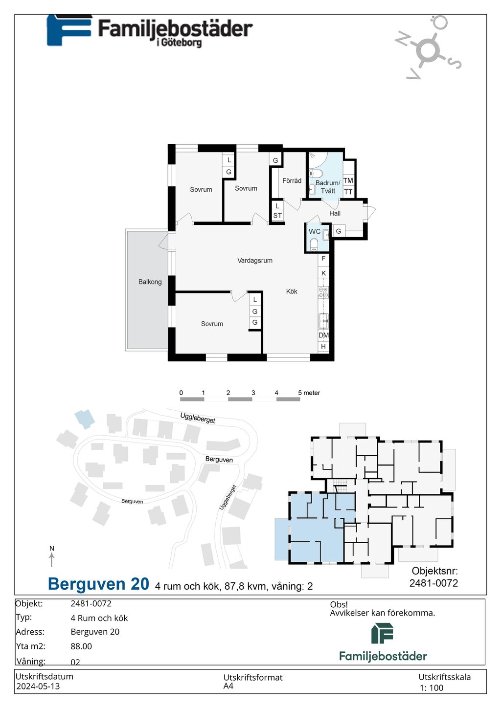 Lägenhetsbyte - Berguven