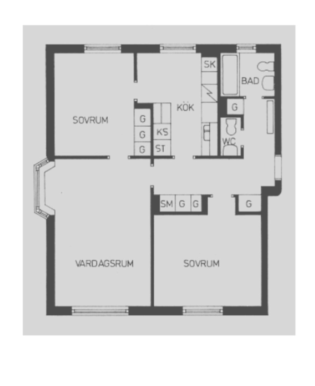 Lägenhetsbyte - Bergsrådsvägen 80