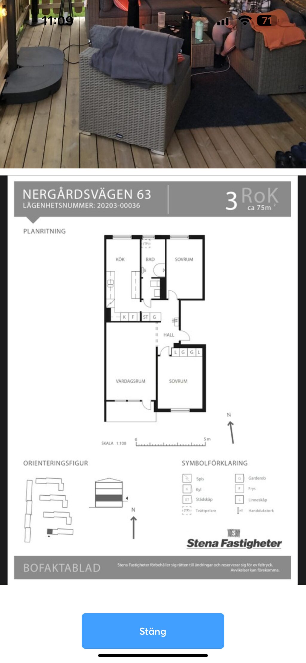 Lägenhetsbyte - Nergårdsvägen 63