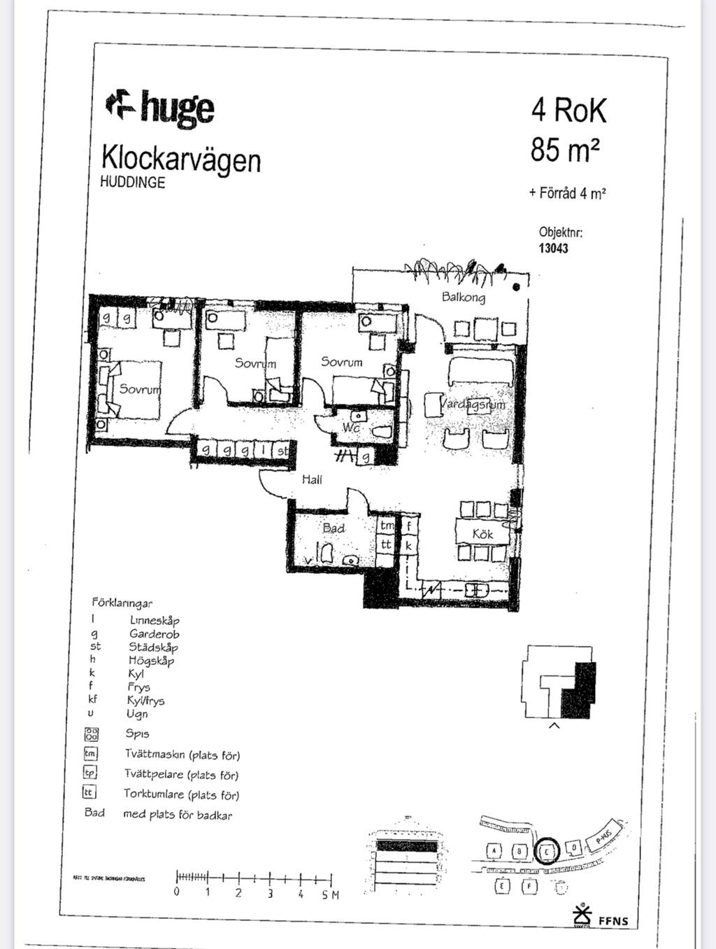 Lägenhetsbyte - Klockarvägen 15