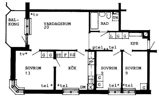 Lägenhetsbyte - Kungsängsgatan 33B