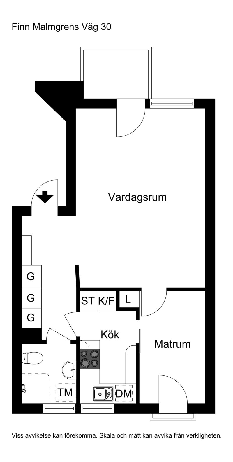 Lägenhetsbyte - Finn Malmgrens väg 30, 121 38 Johanneshov