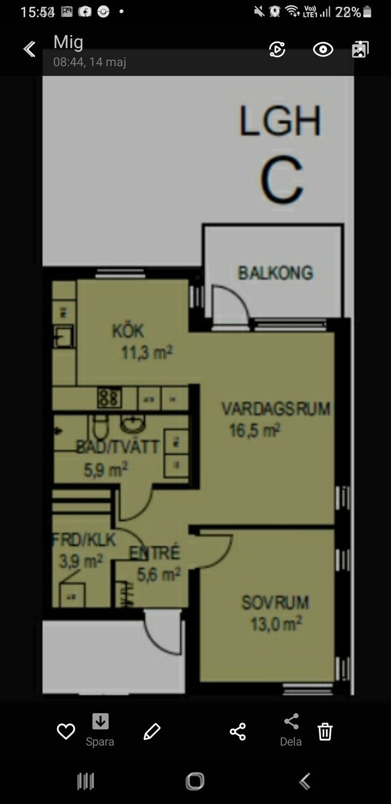 Lägenhetsbyte - Ribby Allé, 137 42 Västerhaninge
