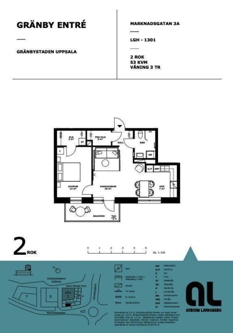 Lägenhetsbyte - Marknadsgatan 3A