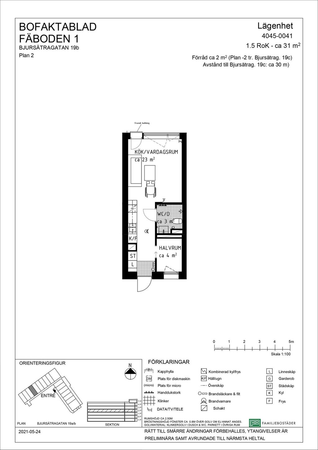 Lägenhetsbyte - Bjursätragatan 19