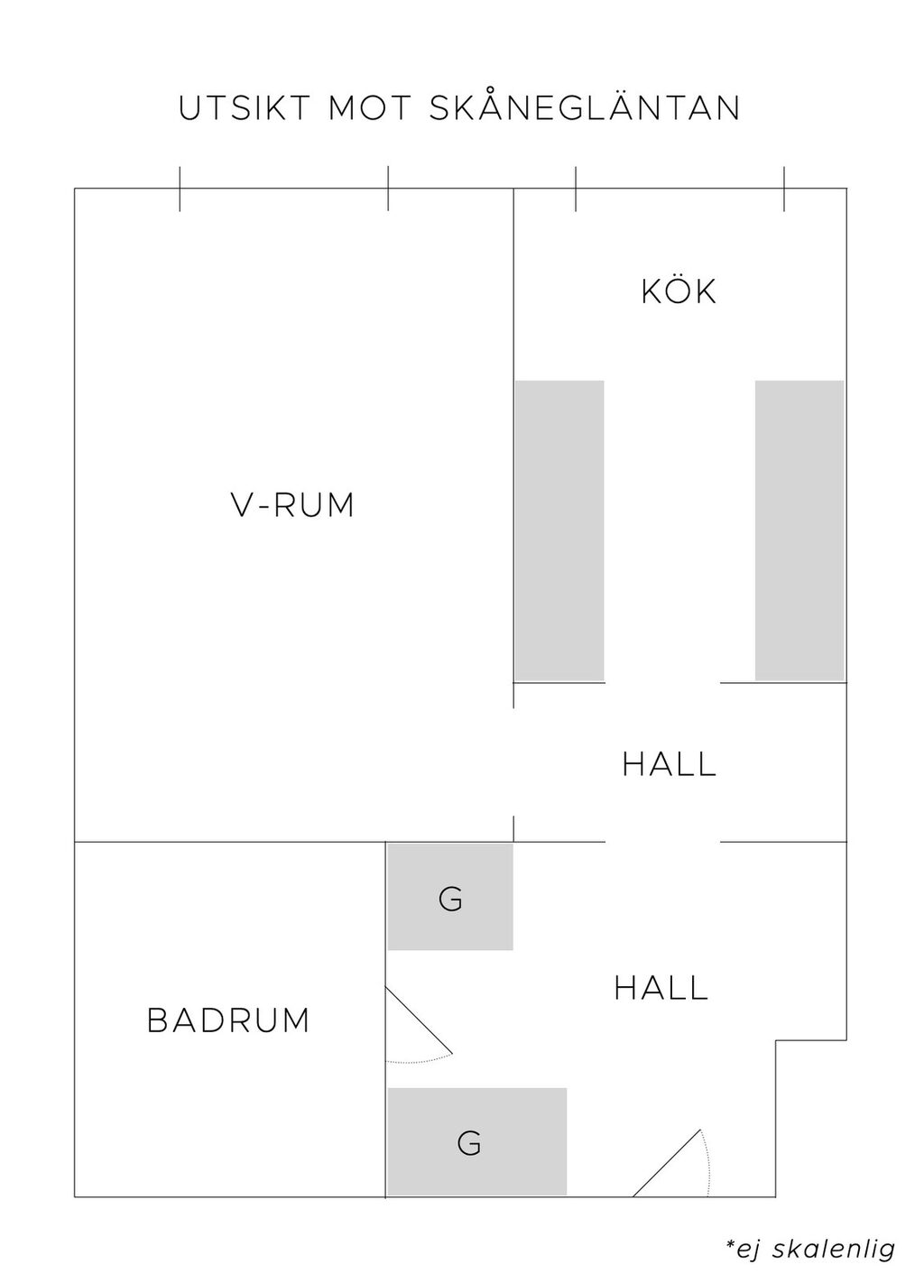 Lägenhetsbyte - Hallandsgatan 38